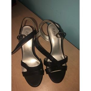 black heels